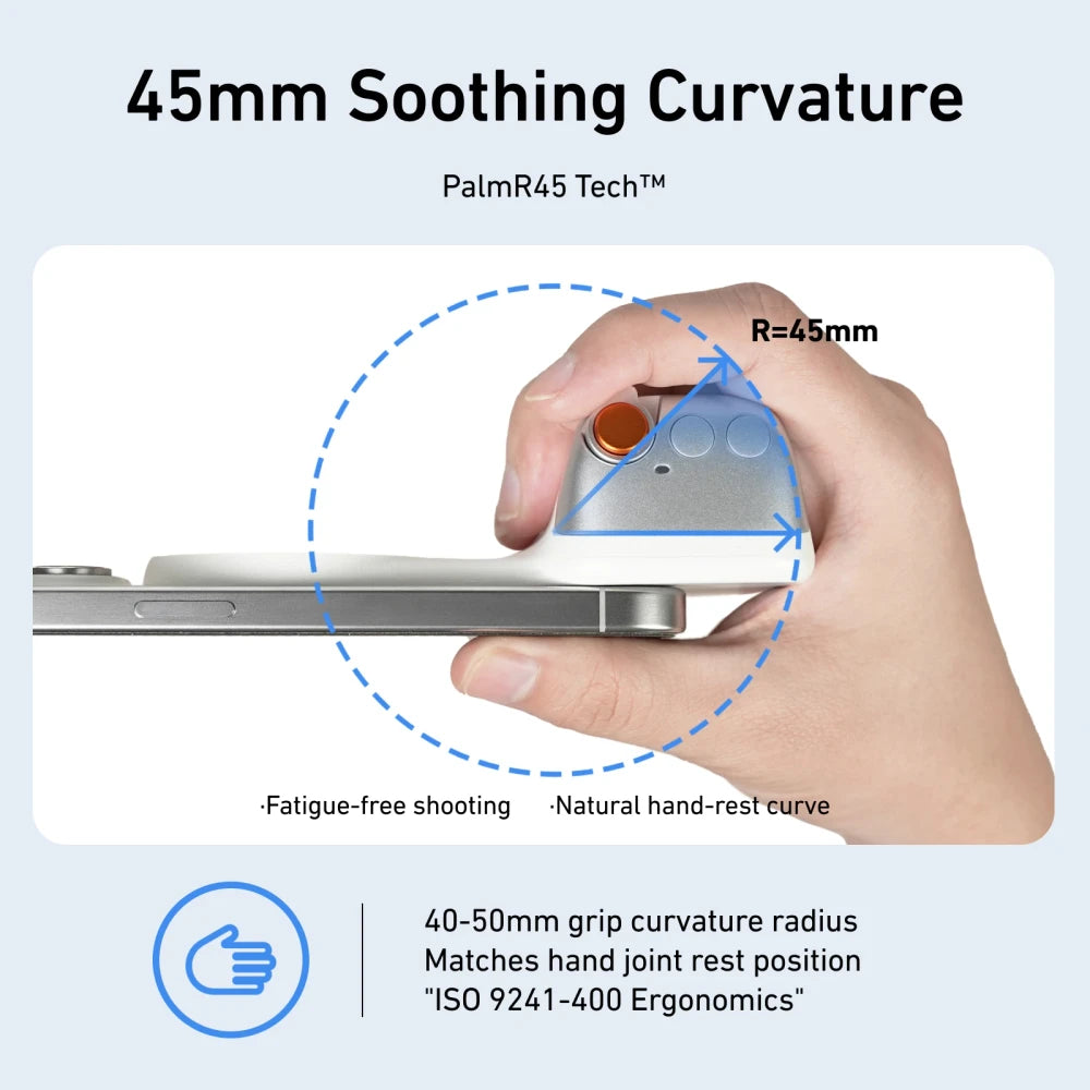 Magnetic Mobile Photography Hand Grip