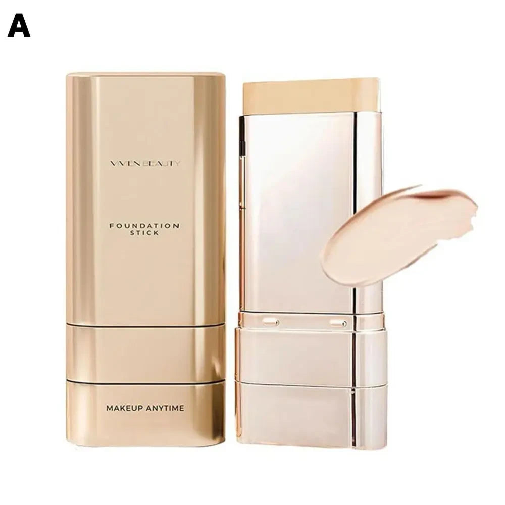 The 3-Minute Flawless Face: 2-in-1 Foundation Stick &amp; Built-In Brush
